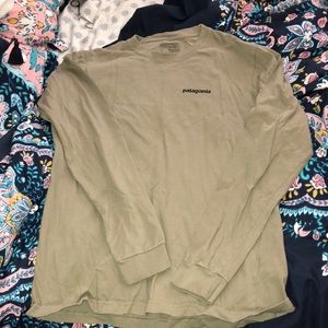 Army green Patagonia long sleeve